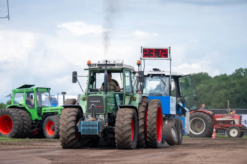 Tractors op de baan
