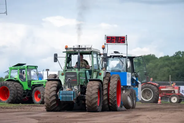 Tractors op de baan